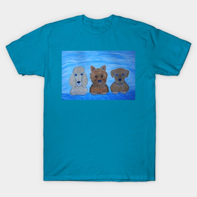 Puppy Pals T-Shirt by jandavies